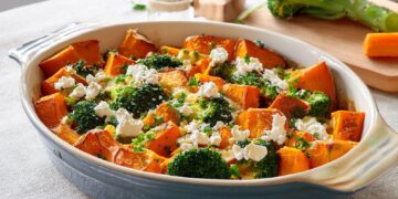Brokkoli-Süßkartoffel-Auflauf: Ein vitaminreicher Genuss